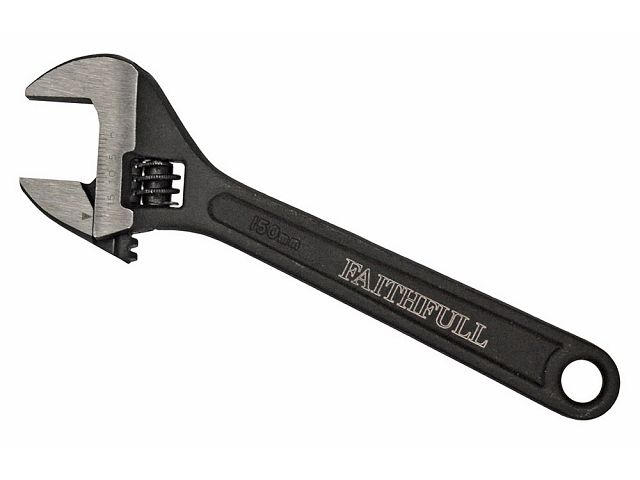 FAITHFULL 8" 200mm Adjustable 46mm Reversible Wrench FAIAS200W46 Pipe Spanner 