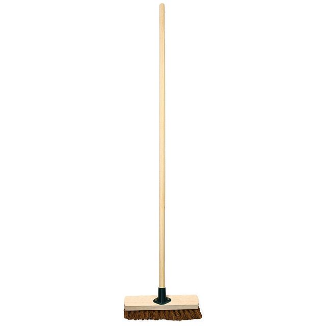 Faithfull Soft Coco Broom 300mm (12in) Assembled FSC®
