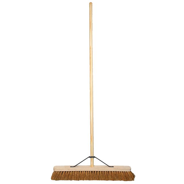 Faithfull Soft Coco Broom 600mm (24in) Assembled FSC®