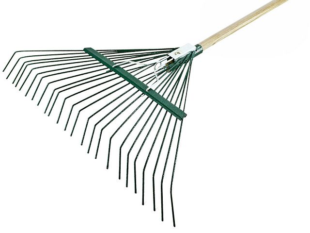 Faithfull Countryman Lawn Rake - 24 Round Tines