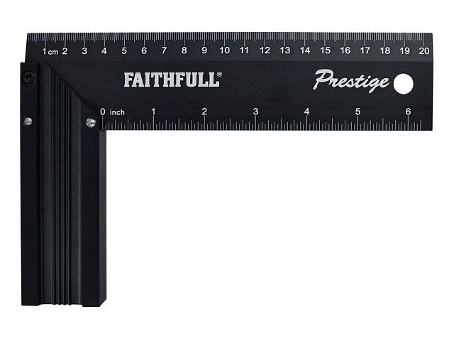 Faithfull Prestige Try Squares - Black Aluminium