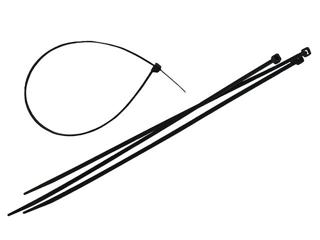 Faithfull Cable Ties (100) Black