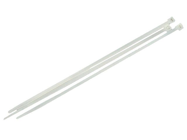 Faithfull Cable Ties (100) White