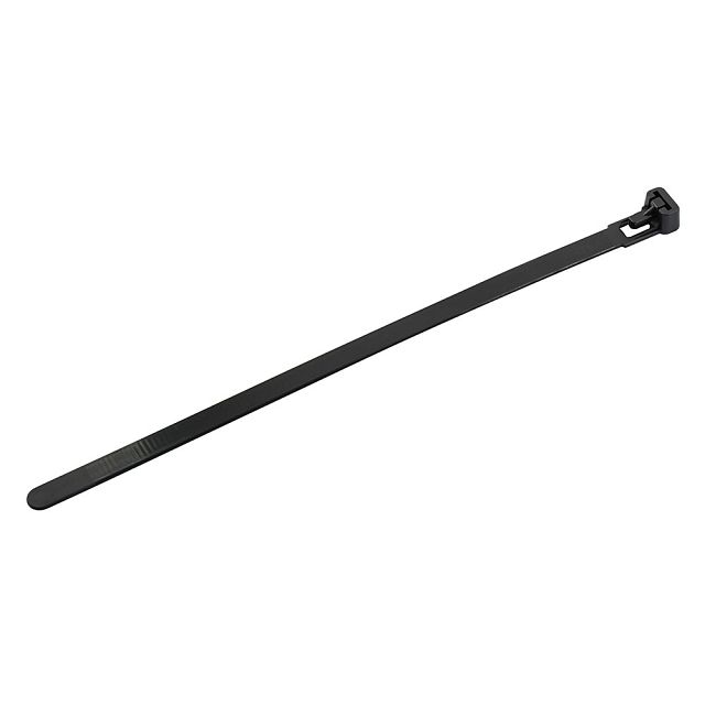 Faithfull Reusable Cable Tie Black - Packs of 50