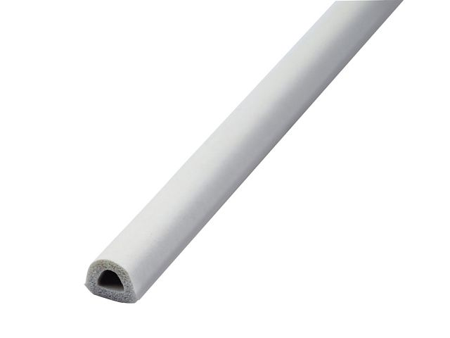 Faithfull EPDM Draught Excluder D Profile White 9 x 7.5mm