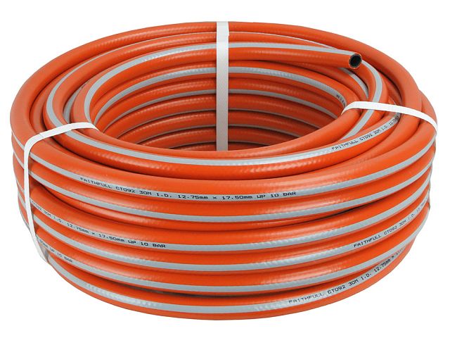 Faithfull Prestige Heavy-Duty Reinforced PVC Garden Hose
