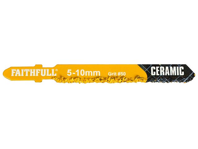 Faithfull Jigsaw Blades (5) TCT RIFF Tile Cutting