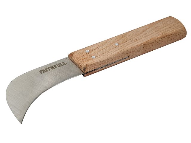 Faithfull Lino Knife - Beech Wood - FSC