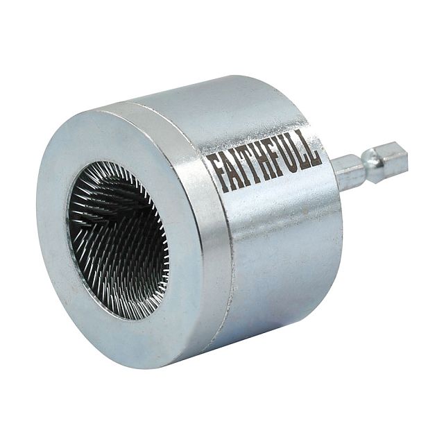 Faithfull 22mm External Pipe Cleaner - Hex Shank