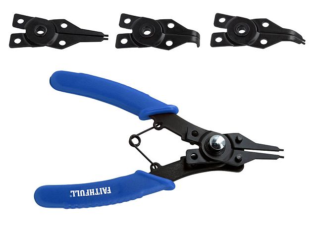 Faithfull Circlip Plier Set
