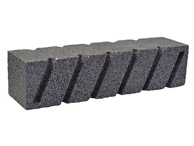 Faithfull Rubbing Brick Fluted 200mm