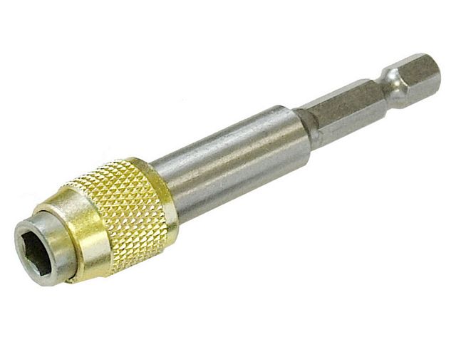 Faithfull Stainless Steel Quick Release Universal Bit Holder