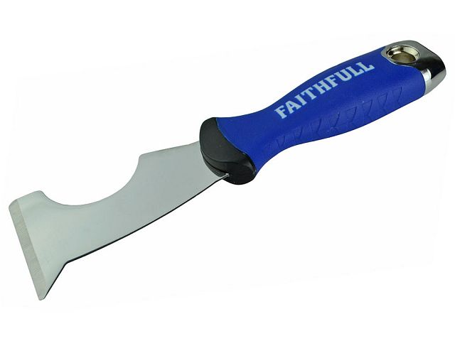 Faithfull Soft-Grip Decorators 4-in-1 Tool
