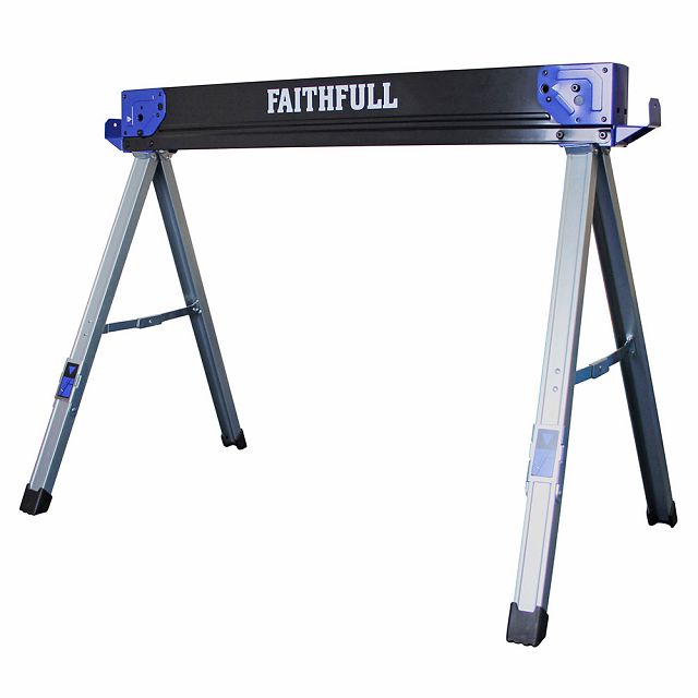 Faithfull Folding Sawhorse - Pair