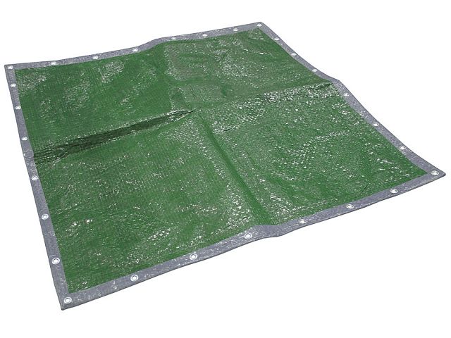 Faithfull Tarpaulin (Eye) Green/Silver