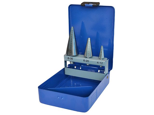Faithfull HSS Taper Drill Set (x3)
