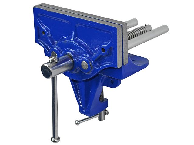Faithfull Home Woodworking Vice 150mm Clamp Mount