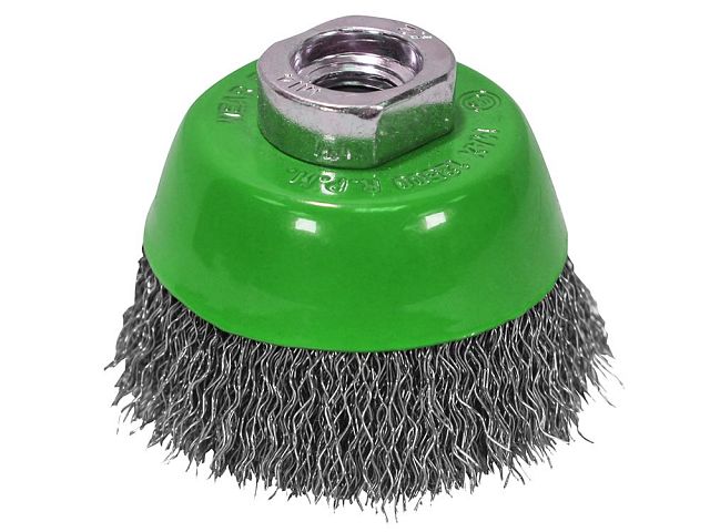 Wire Cup Brush 75mm x M14 x 2 Stainless Steel