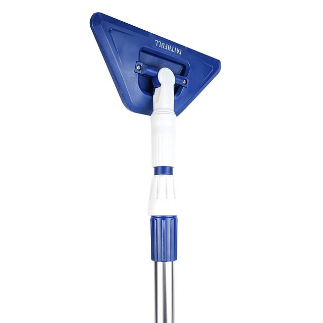 Faithfull Water Flow Stiff Brush & Telescopic Pole Set