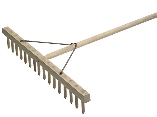 Faithfull Wooden Hay Rake