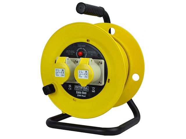 Cable Reel 110V 25M 16A