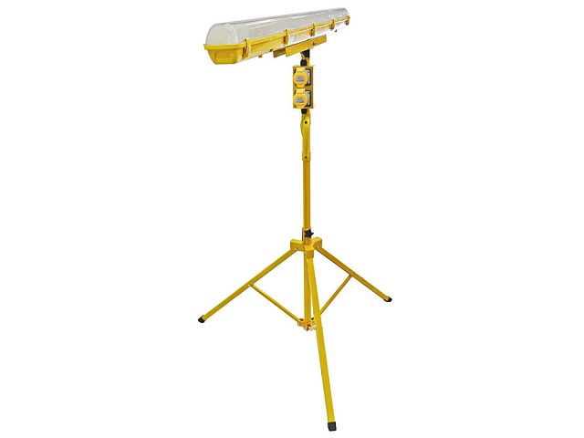 Faithfull LED Plasterers 5ft Tripod Light - 4050 Lm 110V