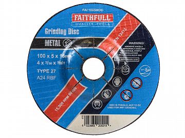 Metal Grinding Disc Depressed Centre