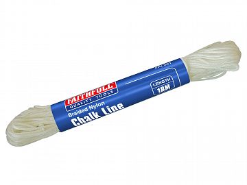 Braided Nylon Chalk Line 18M - (Box 12)