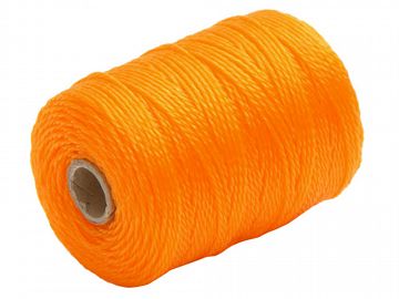 Orange Poly Heavy-Duty Brick Line 250M