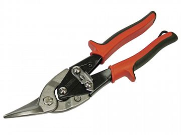 Compound Aviation Snips-Red Left Cut