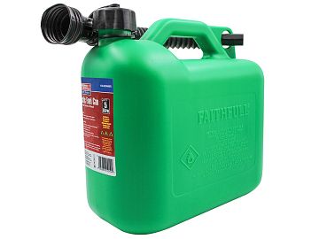 Plastic Fuel Can - 5 Litre Green