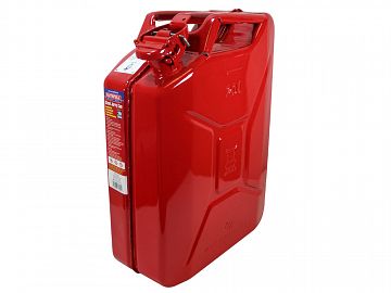 Steel Jerry Can - 20 Litre Red
