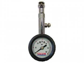 Tyre Pressure Dial Gauge 60PSI