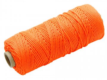 Hi-Vis Nylon Brick Line 100M - Orange