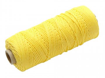 Hi-Vis Nylon Brick Line 100M - Yellow