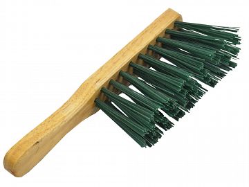 PVC Stiff Green Hand Brush 275mm