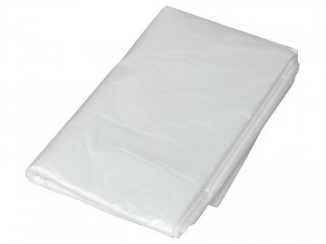 Polythene Dust Sheet 3.6M x 2.7M - Light-Duty 17 Micron