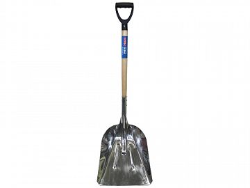 Grain Shovel Aluminium - Wood Handle