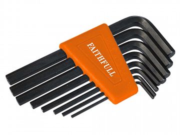 Hex Key Set of 8 - Metric Short Arm