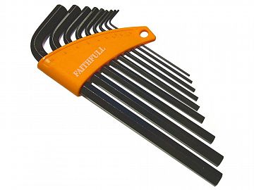 Hex Key Set of 9 - Metric Long Arm