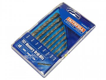 TCT Masonry Drill Bit Set 8 Piece