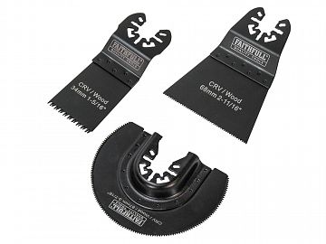 Multi-Function Tool Blade 3 Piece Set