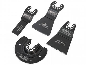 Multi-Function Tool Blade 4 Piece Flooring Set