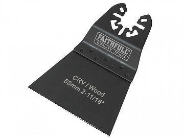 Flush Cut Wood Blade Side Set 68mm CRV Pack of 5