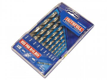 Pro M2 HSS Drill Bit Set (x10) 1 - 10mm