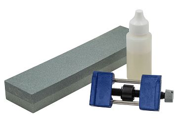 Oilstone 200mm and Honing Guide Kit