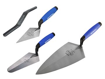 Prestige Professional Brick Trowel Set - 4 Piece