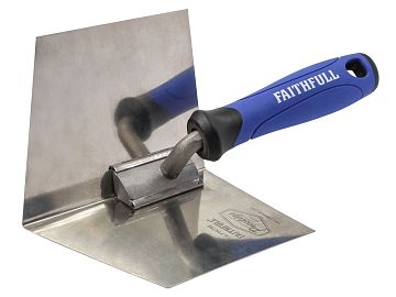 Prestige Stainless Corner Trowel Internal 125 x 100mm