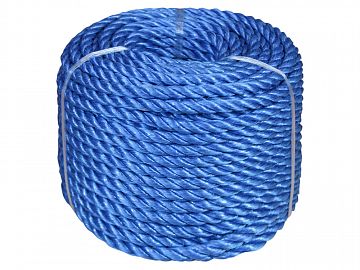 Blue Poly Rope Coil