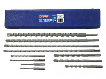 SDS Masonry Drill Bit Set 11 Piece